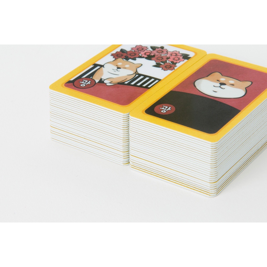 Bộ Bài Hoa Hanafuda ARTBOX Hàn Quốc Minh Họa Hình Cún Inu Shiba