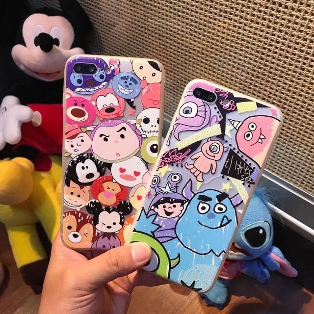 [ IPHONE ] Ốp Lưng Silicon Nhân Vật Cartoon - B080