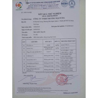 Trà Kiều Mạch FCHA