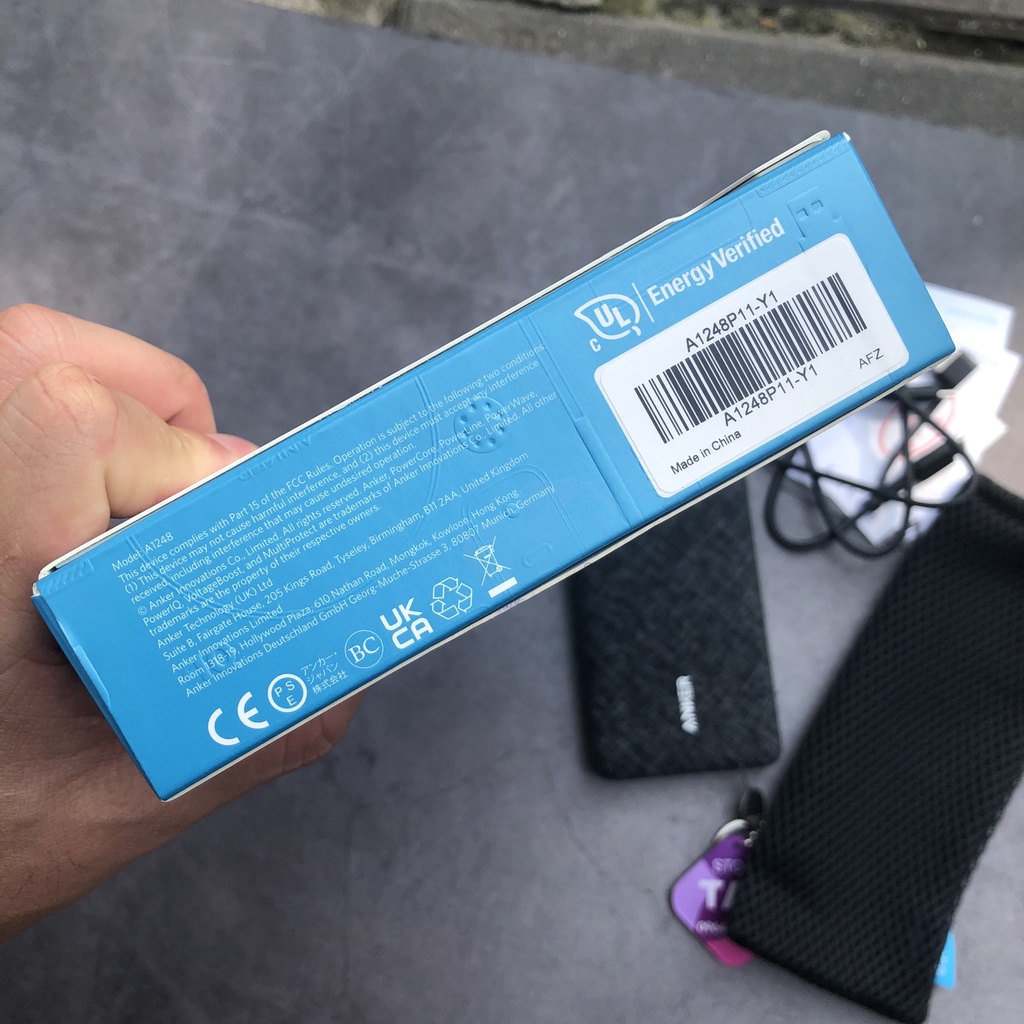 Sạc Dự Phòng ANKER PowerCore 3 Sense 10000mAh - A1248 (Bảo Hành 18T)