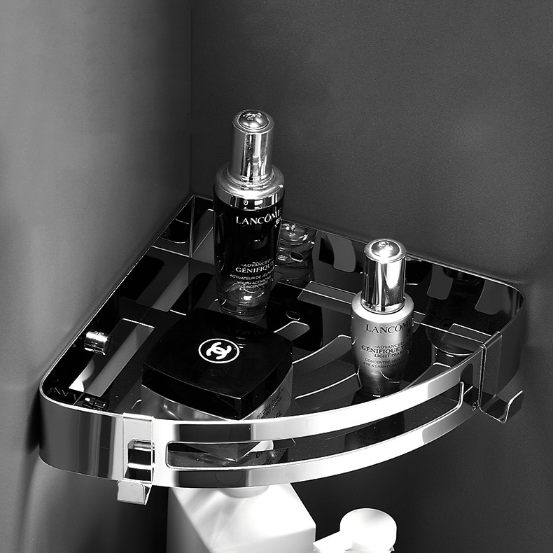 Kệ Góc Tường Inox Vando Chất Liệu Cao Cấp Chống Han Gỉ Tuyệt Đối Giá Để Mỹ Phẩm Gia Vị Nhà Bếp Nhà Tắm