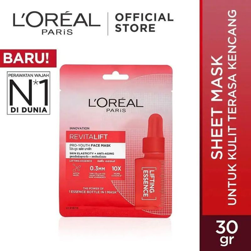 Mặt nạ Serum dưỡng da Loreal Paris Revitalift Pro-Youth