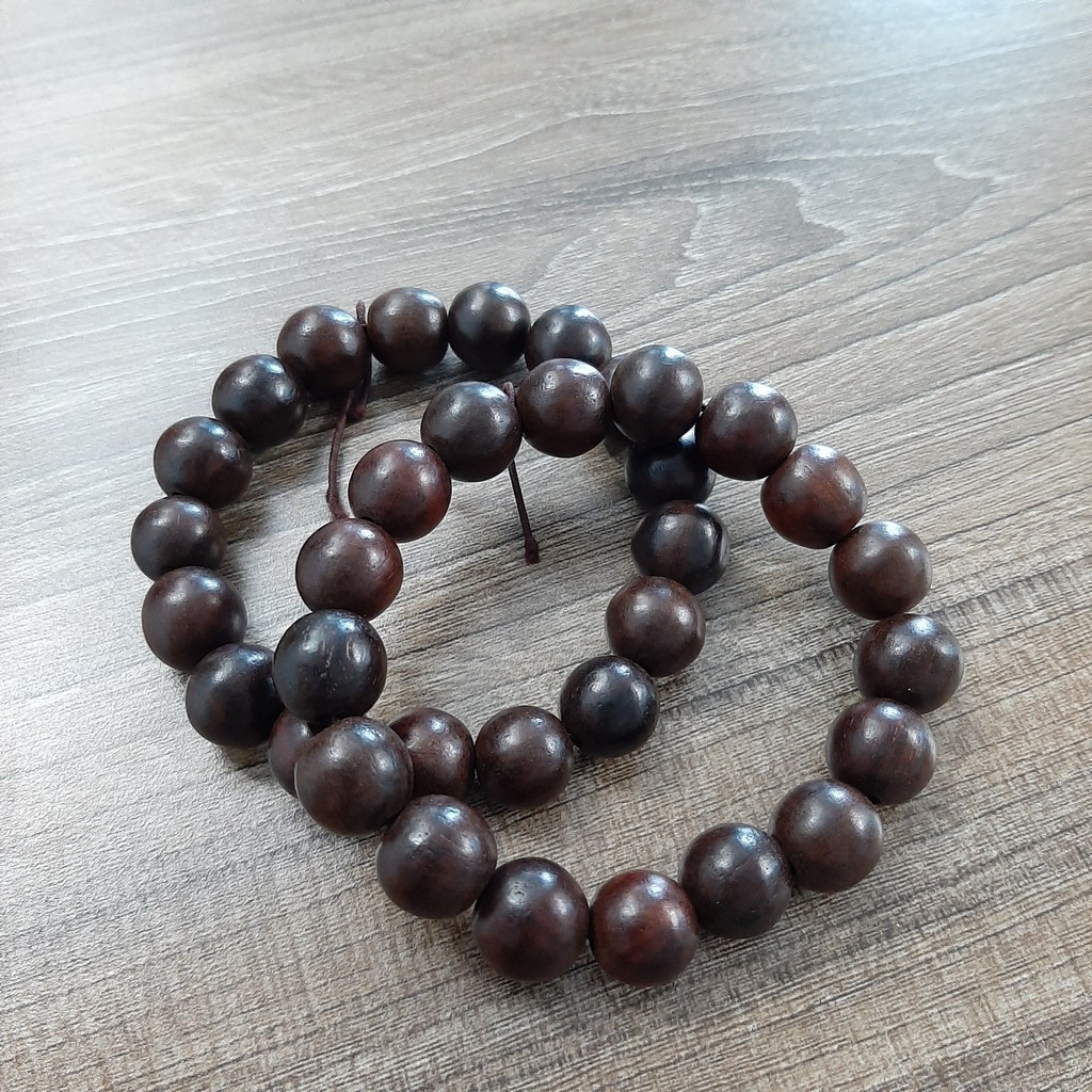 Vòng tay gỗ Hương 12 ly 📌FREESHIP📌 Vòng phong thủy đeo tay may mắn ( PKG059 ) | BigBuy360 - bigbuy360.vn