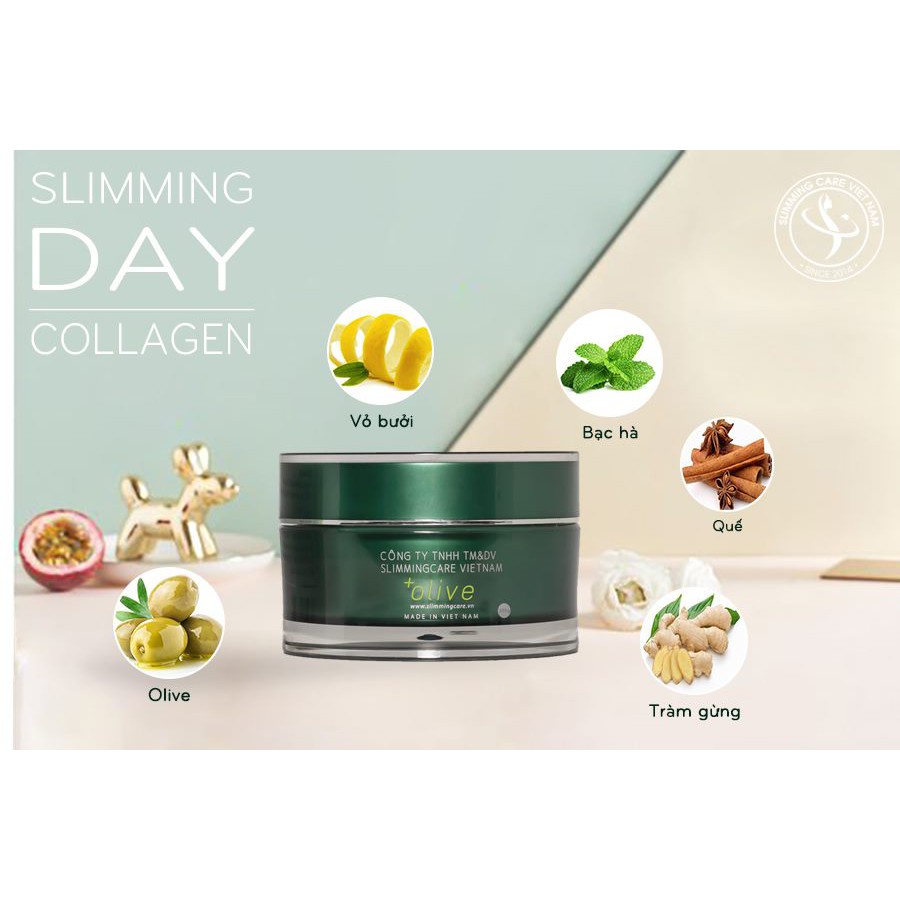 Kem giảm mỡ bụng Slimming Day Collagen - giúp eo thon gọn sáng da, mờ vết rạn | BigBuy360 - bigbuy360.vn