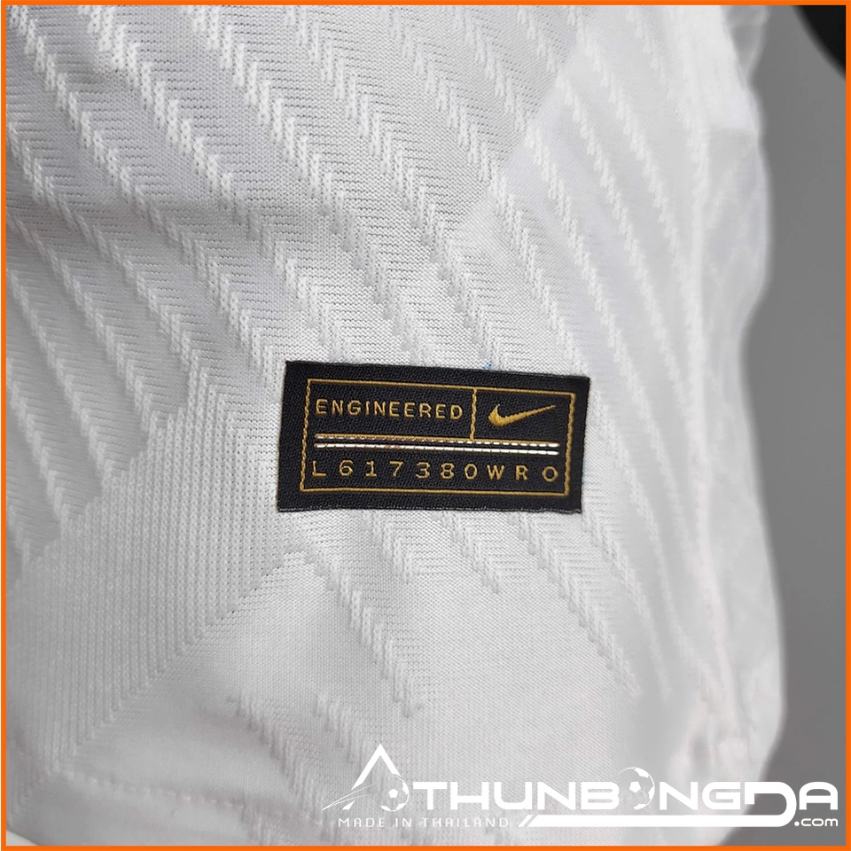 Áo PSG trắng sân khách 2022/2023, 2022/23 mẫu 3 bản PLAYER Issue BODY fit cao cấp Thái Lan