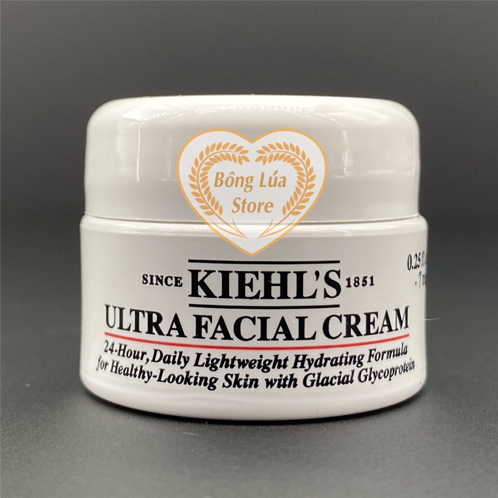 Kem Dưỡng Ẩm Lành Tính Da Khô/Hỗn Hợp Kiehl's / Kiehls Ultra Facial Cream 7ml