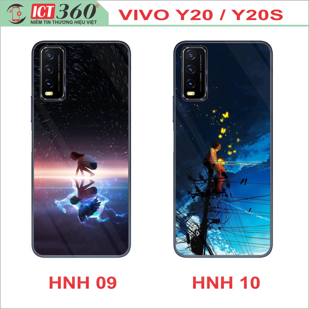 Ốp Lưng Kính Vivo Y20/Y20S/Y12S - in Theo Yêu Cầu - Nhiều Hình