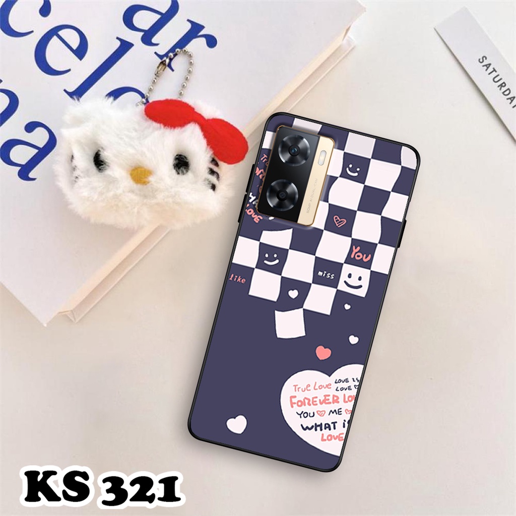 Ốp lưng Oppo A77 - Oppo A77 5G - Ốp in hình họa tiết caro - Chất liệu TPU siêu bền, sang trọng