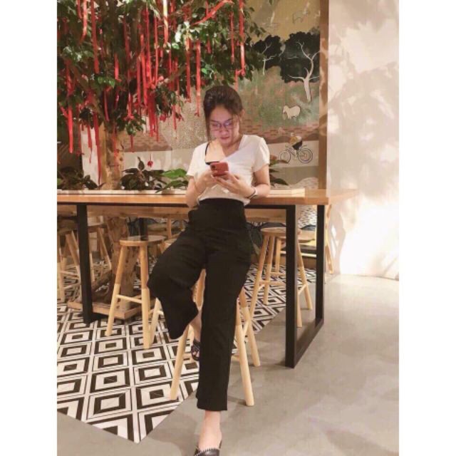 Bán sỉ Quần ống rộng nữ khoá sườn  chất tuyết mưa loại 1 | BigBuy360 - bigbuy360.vn