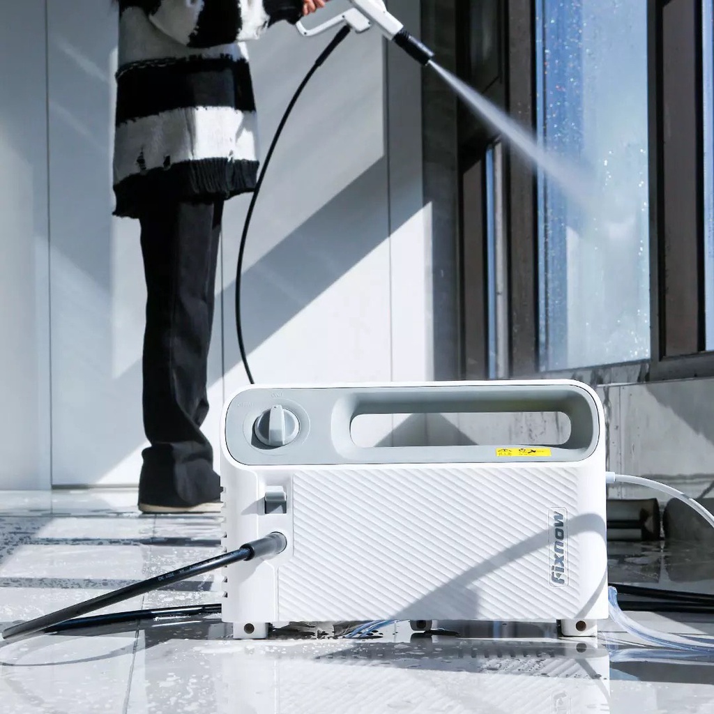 Máy bơm chống nước, máy xịt rửa xe cao cấp áp suất cao có tay cầm Fixnow AC