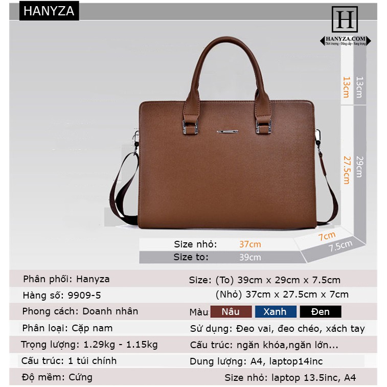 Cặp Xách Doanh Nhân Nam Phong Cách Âu Mỹ | BigBuy360 - bigbuy360.vn