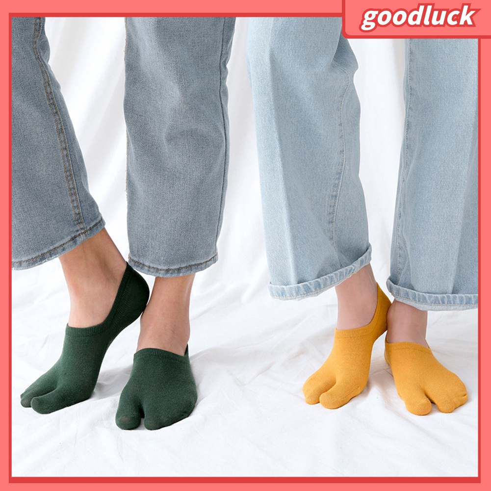 1 Đôi Tất Ngắn Chống Trượt Co Giãn Màu Trơn Dành Cho Nam Nữ