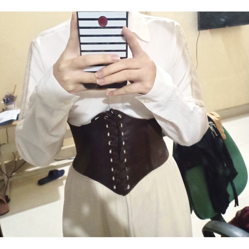 Thắt lưng da belt corset (có ảnh thật) - Dây nịt váy, áo sơ mi