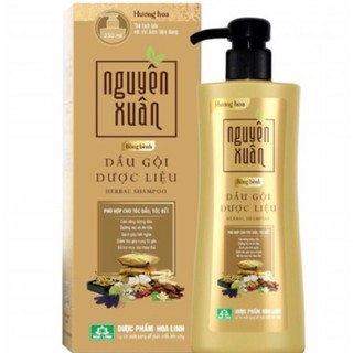  Dầu gội dược liệu Nguyên Xuân Bồng bềnh 250ml - Ngát hương hoa phù hợp cho da đầu dầu 