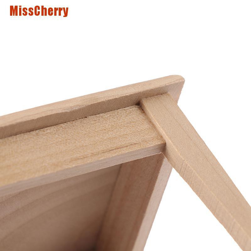 Mô Hình Bàn Chữ Nhật Bằng Gỗ Trang Trí Nhà Búp Bê
