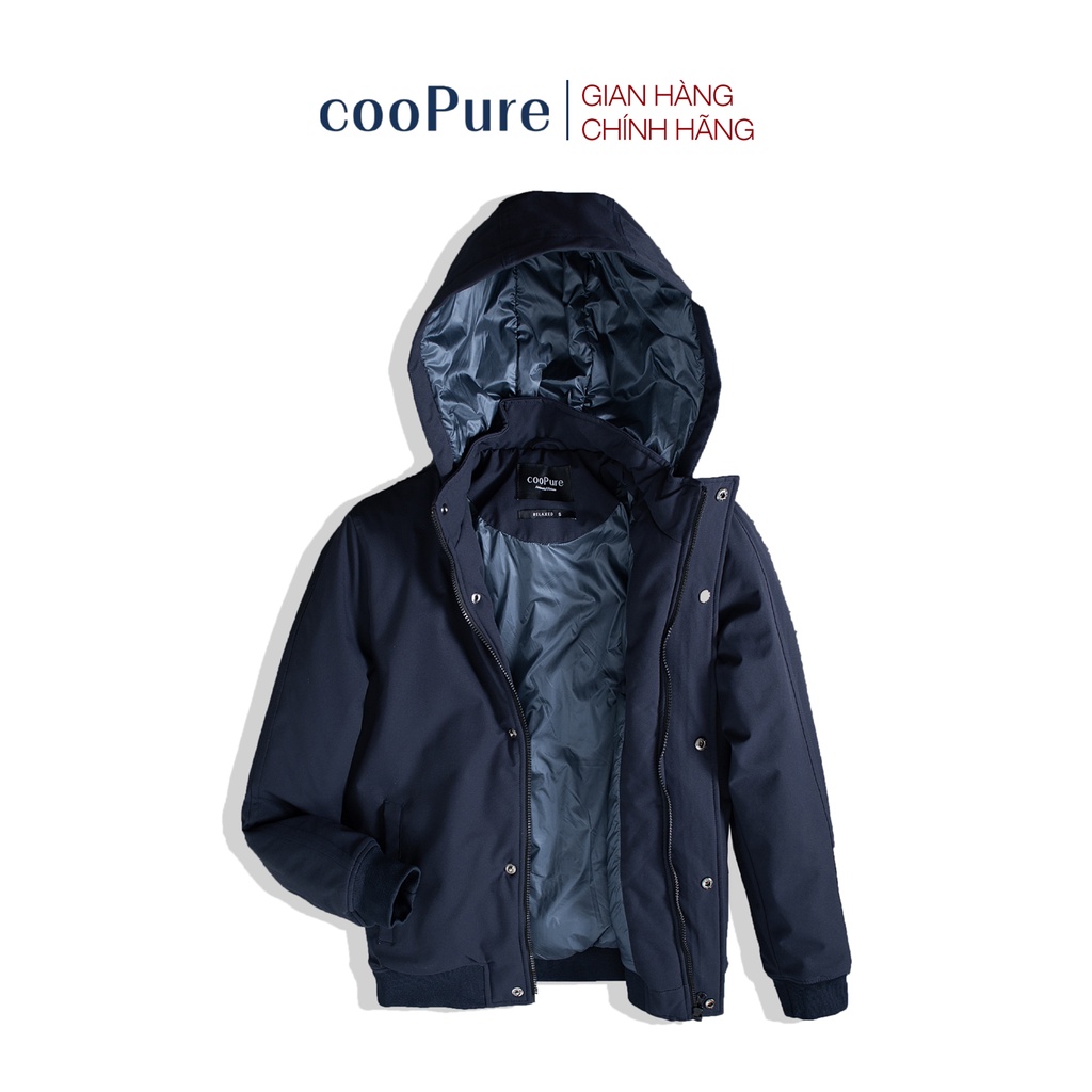 Áo phao 3 lớp chống nước cooPure, áo phao trần bông 3 lớp siêu ấm, in sealon cho mùa đông NO.6126