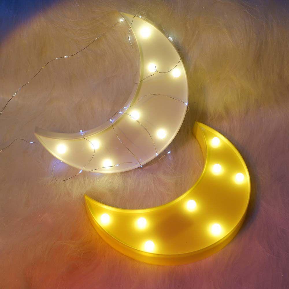 Đèn Ngủ Hình Trăng Sao Đám Mây Dùng Trang Trí Phòng Ngủ