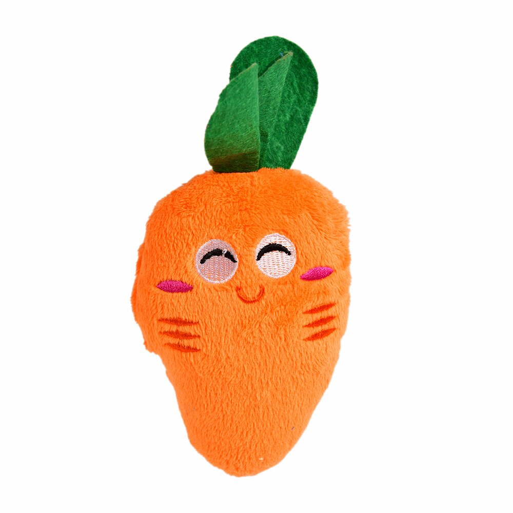 Kawaii Cà Rốt Con Chó Sang Trọng Kêu Cót Két Đồ Chơi Thú Cưng Nhai Đồ Chơi Lớn Và Nhỏ Đồ Chơi Cho Chó