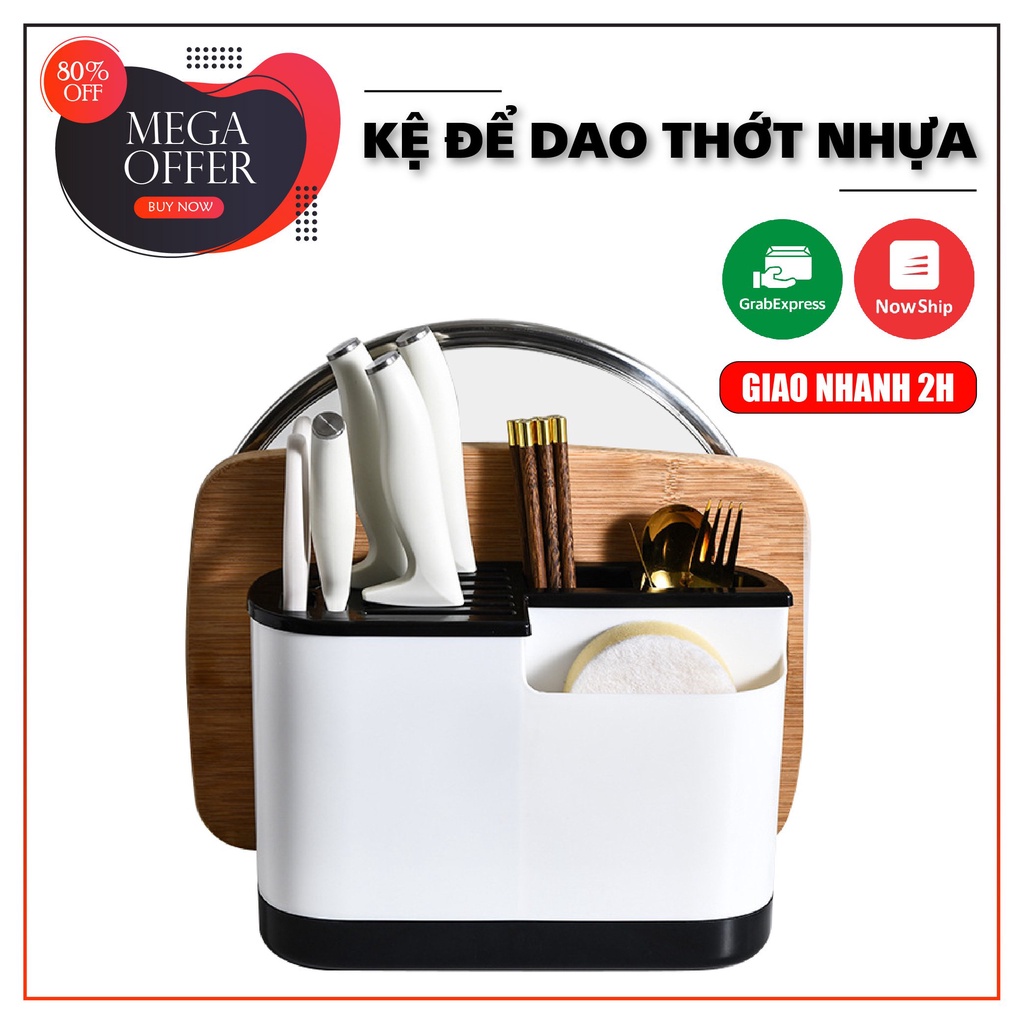 Kệ để dao thớt đũa nhà bếp inox cao cấp