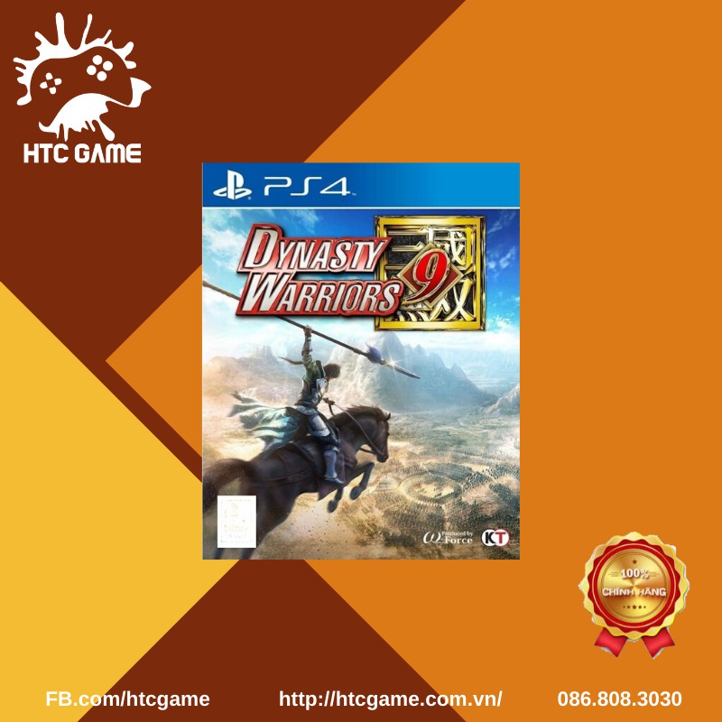Trò chơi game Dynasty Warriors 9 PS4