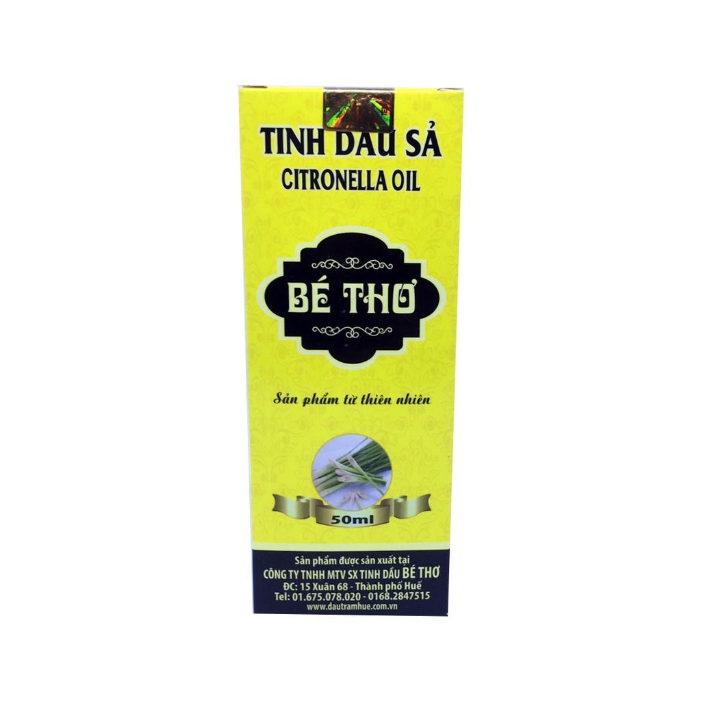 Tinh Dầu Sả Bé Thơ dung tích 50ml