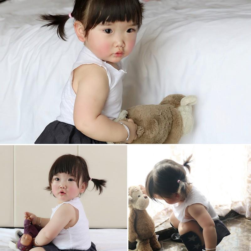 Áo thun không tay bằng cotton dùng cho trẻ nhỏ