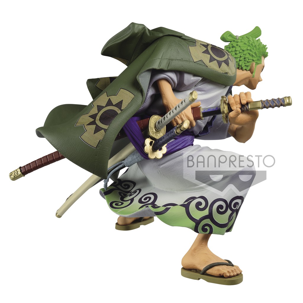 Mô hình One piece chính hãng - Zoro Wano - KOA King of artist (HÀNG ORDER)