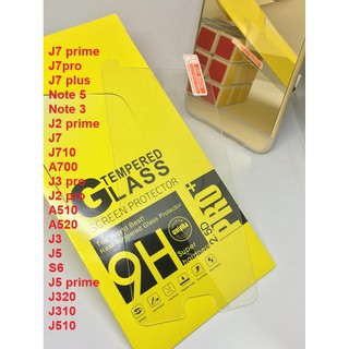 Kính cường lực thường trong suốt không full màn hình Samsung J7 prime/ J7 pro/ J7 plus/ Note 5/ Note 3/ J2 prime/ A510..