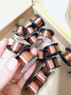 Cuộn dây đồng nối mạch 0.1mm