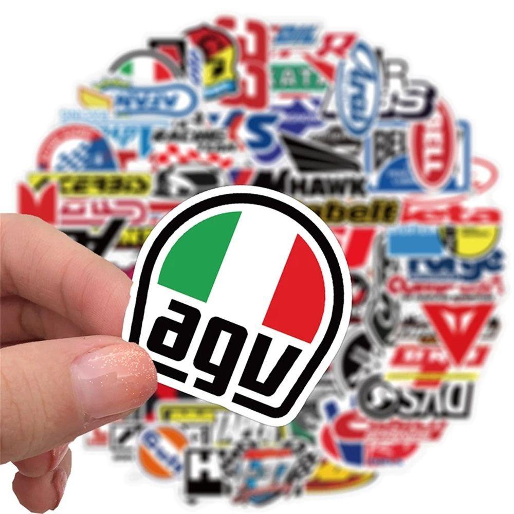 Set 100 Nhãn Dán Graffiti Trang Trí Xe Hơi / Xe Máy / Va Li
