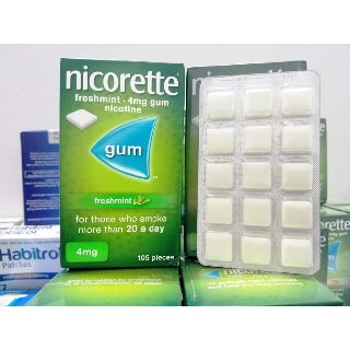 Kẹo lẻ cai thuốc nicorette 2mg (15 viên/ vỉ)