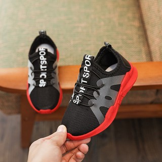 Giày Sneaker Thể Thao Phối Lưới Cho Bé