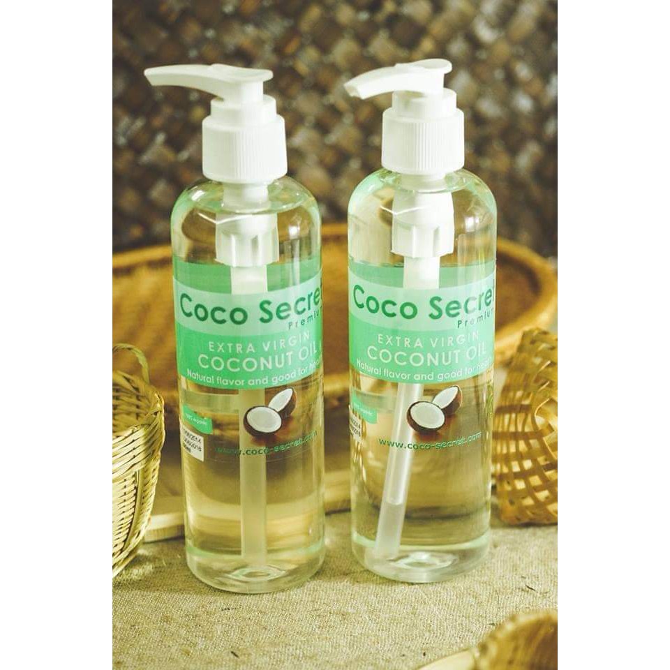 [mua 5 tặng 1] Dầu Dừa ép lạnh ⚡️𝐅𝐑𝐄𝐄 𝐒𝐇𝐈𝐏⚡️ Coco Secret 250ml Làm Đẹp Từ Trong Ra Ngoài