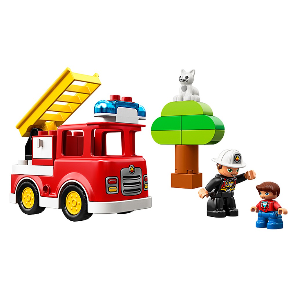 [Mã LIFEUPALL50K giảm 50K đơn 200K] LEGO® DUPLO® 10901 Xe Cứu Hỏa Của Bé