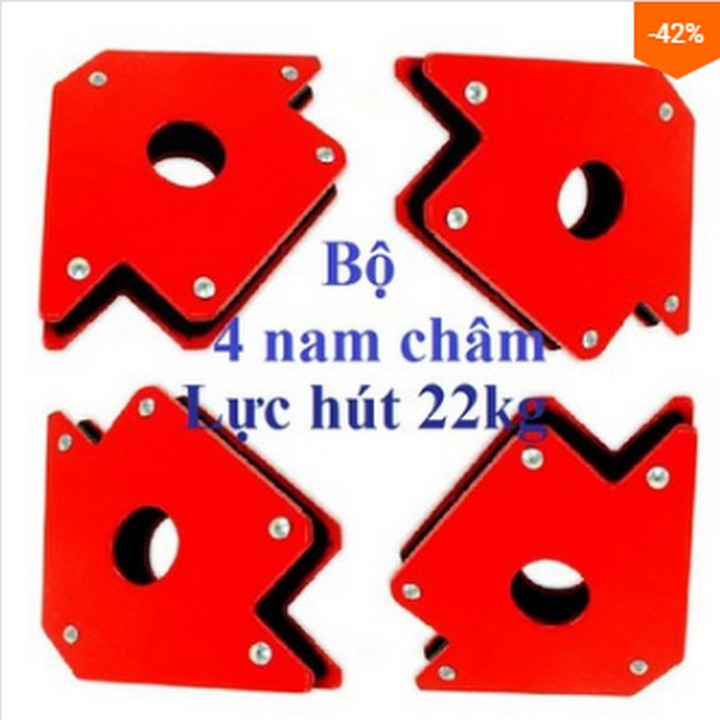 BỘ 4 KE GÓC NAM CHÂM 22KG