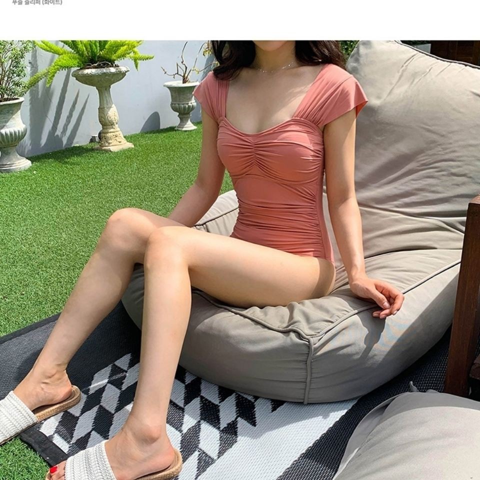 Bộ Đồ Bơi Một Mảnh Mỏng Nhẹ Che Bụng Kín Đáo Phong Cách Hàn Quốc Mới 2020 Cho Nữ | BigBuy360 - bigbuy360.vn