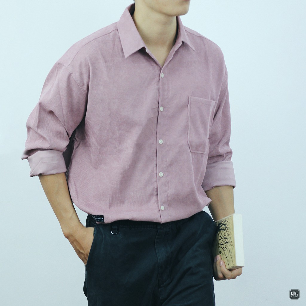 [HÀNG THIẾT KẾ] Sơ mi tăm dài tay unisex GUY's Closet, Dáng suông năng động, Nhiều màu | BigBuy360 - bigbuy360.vn