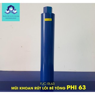Mũi Khoan Rút Lõi Bê Tông phi 63 (Ø 63mm) FJC-RL63