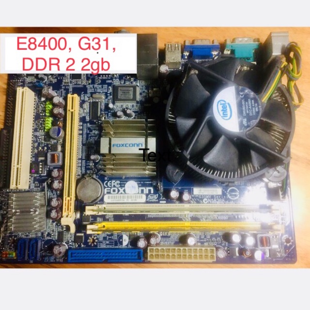 Combo e8400, 2gb ddr2, g31 foxconn