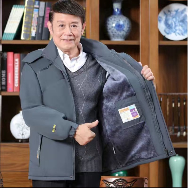 Áo Khoắc Lót Lông hàng quảng châu loại 1(Áo trung Niên)