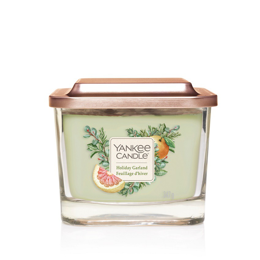 Nến thơm ly vuông Elevation Yankee Candle size M (Lựa chọn mùi hương)