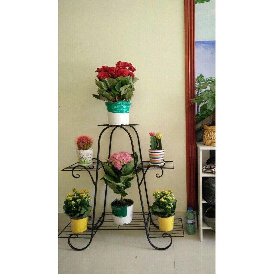 Kệ để cây cảnh 6 tầng,kệ bằng sắt 6 tầng Lộc phát