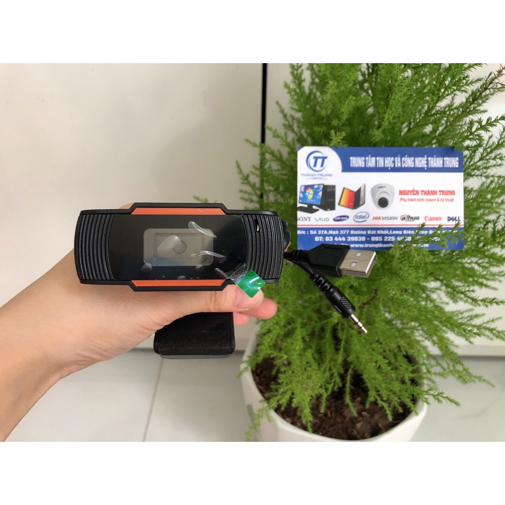 Webcam máy tính gắn(kẹp) có mic HD 480P, 720P, 1080P, Webcam Dahua Z2+ (1080P) dùng cho Máy tính bàn PC và Laptop