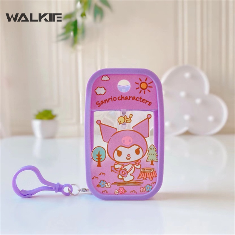 SANRIO Bình Xịt Cồn Đựng Nước Hoa Di Động Họa Tiết Mèo Kitty Cinnamoroll Dễ Thương