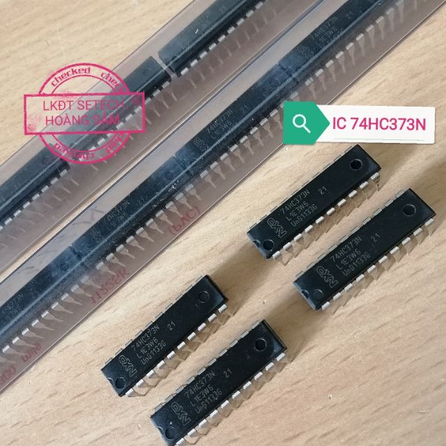 IC số 74HC373 74HC374 cắm 74HC373N SN74HC374Nchính hãng NXP TI chân cắm DIP20