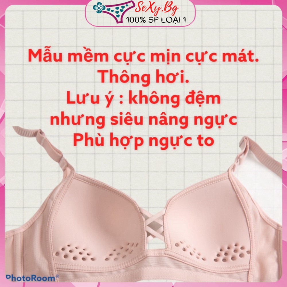 Áo lót nữ áo ngực su phối ren thông hơi HÀN QUỐC điệu đà Sexy.Bg | BigBuy360 - bigbuy360.vn