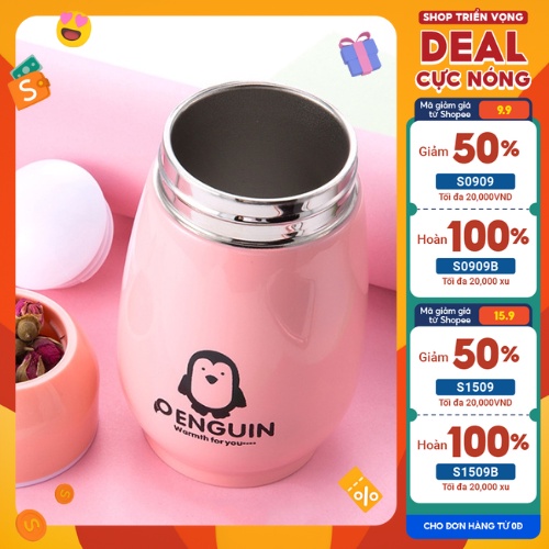Bình nước giữ nhiệt mini cao cấp tiện ích 150ml