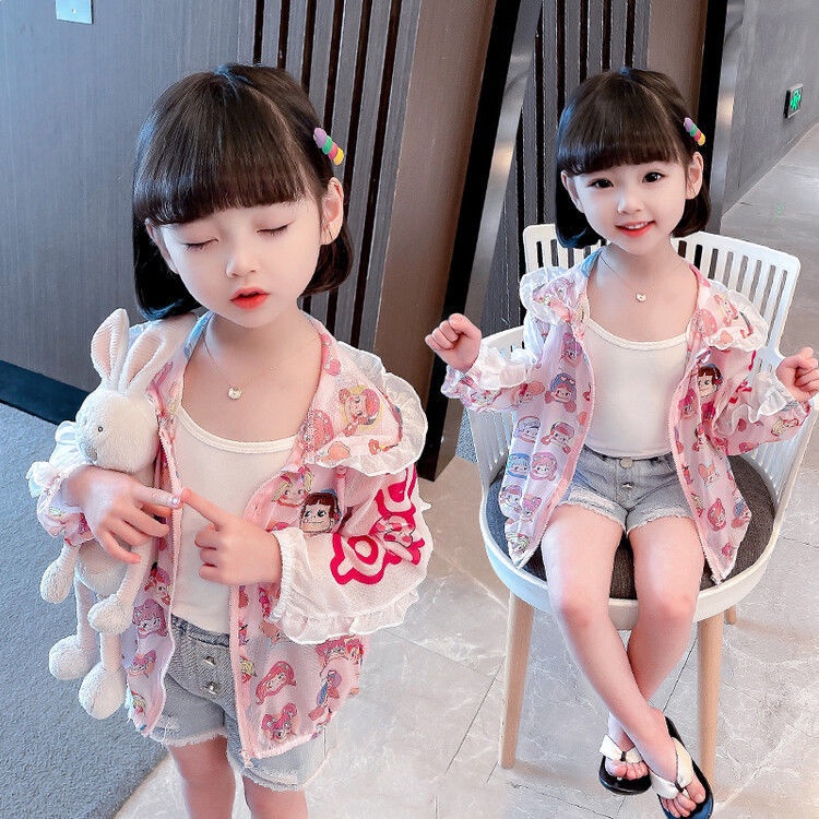 Áo Chống Nắng Mùa Hè 2022 Thoải Mái In Họa Tiết Dễ Thương Phong Cách Phương Tây Cho Nữ