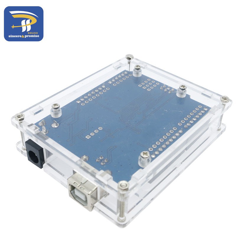 Hộp Đựng Trong Suốt Cho Arduino Uno R3 .