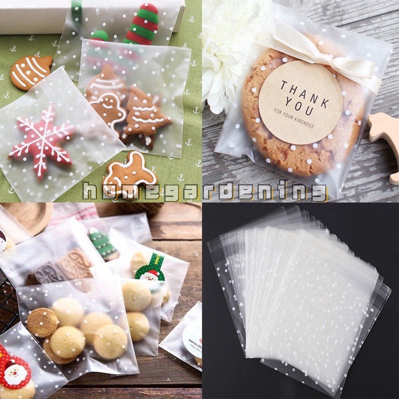 Túi nilong gói quà bánh kẹo có keo dán sẵn